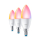 Inteligentne oświetlenie WiZ Wi-Fi BLE 40W C37 E14 922-65 RGB 3CT/6
